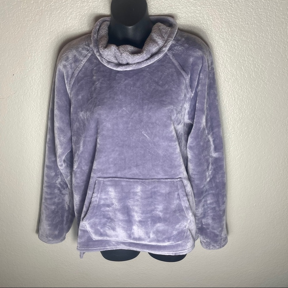 CHAMPION C9 teddy bear fleece funnel pullover L